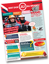 Wat doe JIJ bij brand? Krant